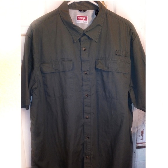wrangler fishing shirts